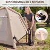 COSTWAY Campingzelt aufblasbar für 2-4 Personen Luftzelt Produktbild-Vorschau 3