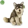 Lupo di peluche seduto 28 cm ECO-FRIENDLY Anteprima dell’immagine prodotto 6