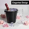 COM-FOUR® Sektkühler mit Henkeln - elegantes, glattes Produktbild-Vorschau 2