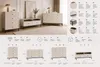Commode à 4 tiroirs, en cachemire, dimensions : 75,9 x 40 x Voir les images du produit 9