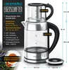 Product information and image of a tea kettle. Voir les images du produit