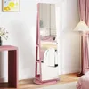 COSTWAY Armoire à bijoux avec LED, armoire à glace avec Voir les images du produit 8