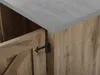 BELIANI Komoda jasnobrązowy 100 x 40 x 79 cm szafka i 2 Podgląd zdjęcia produktu 6