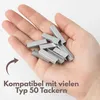 Tackerklammern Typ 50 Heftklammern Handtacker Klammer Produktbild-Vorschau 5