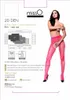 MissO Strumpfhose mit Naht und Verzierungen rot S/M Produktbild-Vorschau 6