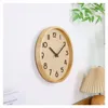 SensaHome Wandklok Porto – Moderne ronde klok met cijfers – Productafbeelding-voorbeeld 5