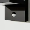 Lucande LED-Außenwandlampe Silvan, anthrazit, Sensor, IP54 Produktbild-Vorschau 5