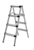 Craftfull Doppel-Klapptritt CF-131A | Aluminium-Trittleiter Produktbild-Vorschau 1