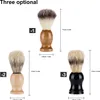 Herren Bart Rasierpinsel Friseursalon Herren Bartreinigung Produktbild-Vorschau 5
