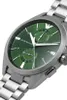 Emporio Armani Herren Armbanduhr Chronograph Silber / Grün  Produktbild-Vorschau 11