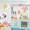 COSTWAY Eiswagen mit Eiscreme Spielzeug, Eismaschine, Produktbild-Vorschau 7