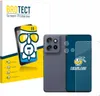 A product shot of a screen protector packaging and a smartphone. Produktbild-Vorschau