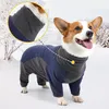 Winter-Hundeanzug, vierbeinige Baumwollkleidung, Produktbild-Vorschau 3
