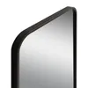 BD ART Rechteckiger Spiegel 40x100 cm schwarz MDF für Produktbild-Vorschau 2