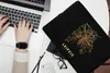 MuchoWow® Laptop Hülle 14 ZollLeipzig - Gold - Karte - Produktbild-Vorschau 2