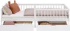 Homestyle4u Kinderbett 90x200 Holzbett mit Rausfallschutz 2 Produktbild-Vorschau 18