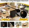 MODFU Rozkládací stůl s úložným prostorem 110-1407076 cm, Náhled obrázku produktu 3
