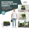 XL Pflanzkasten „Millennium“ 59x25x23 cm - 23L Volumen - Produktbild-Vorschau 5