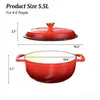 FCH litinový hrnec 26 cm – 6QT-5,5 l smaltovaný pekáč s Náhled obrázku produktu 10