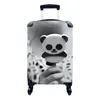 MuchoWow® Koffer Handgepäck Trolley Rollkoffer Kleine Produktbild-Vorschau 1