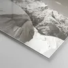 Bilder auf glas - Einteilig - Skifahrer Bayern Sepia - Produktbild-Vorschau 5
