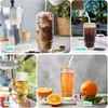 Cocktailglas 4er Cocktailgläser 350ml mit Deckel & Produktbild-Vorschau 3