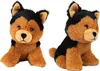 Sitzender Plüschhund/Welpe, 15 cm, 4 Farben, 12 Stück im Produktbild-Vorschau 15
