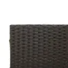 Gartenmöbel-Set, L-förmiges Ecksofa mit Tisch, PE-Rattan, Produktbild-Vorschau 9