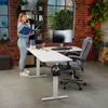 Rohový psací stůl Montaro bílý pravostranný Náhled obrázku produktu 11