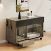 MODFU Meubles pour Animaux - Armoire Litière Chat Fermée Voir les images du produit 1