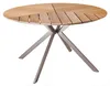 riess-ambiente Runder Gartentisch DESIGNO 120cm natur Produktbild-Vorschau 11