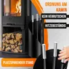 KESSER® Set d'accessoires de cheminée 4 pièces - Design Voir les images du produit 4