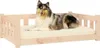 vidaXL Lit pour chien 95,5x65,5x28 cm Pin massif Voir les images du produit 3