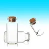 BigDean 40 Stück 10 ml Glasfläschchen mit Korken ca. 5x2cm Produktbild-Vorschau 3