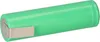 A single green battery with a silver connector. Produktbild-Vorschau