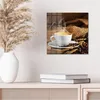 DEQORI Glasbild Echtglas 30x30 cm 'Espresso Eleganz' Produktbild-Vorschau 4