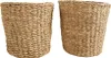 Bloomique - Geflochtener Blumentopf Coco - Set mit 2 Töpfen Produktbild-Vorschau 1