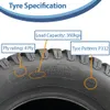 18x8,50-10 Rasenmäherreifen, 4-lagig, Multi Turf, Produktbild-Vorschau 6