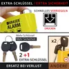 KRASER KR6Y Blokada tarczy hamulcowej z alarmem 110dB, Podgląd zdjęcia produktu 15