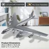 Puzzle 3D, Bombowiec B-52 Stratofortress, Piececool, metal, Podgląd zdjęcia produktu 4