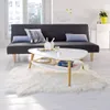A modern living room with a sofa, coffee table, and rug. Náhled obrázku produktu