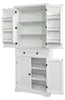 Buffetschrank Thekla Landhausstil Weiß Produktbild-Vorschau 4