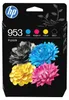 HP 953 Pack de 4 cartouches d'encre Noir/Cyan/Magenta/Jaune Voir les images du produit 2