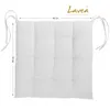 Lavea® Sitzkissen 40x40 cm, 8er Set, Weiß - mit Produktbild-Vorschau 2