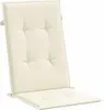 Poduszki Na Krzesła Ogrodowe, 4 Szt., Kremowe, 120X50X3 Cm Podgląd zdjęcia produktu 4