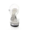 FLAIR-408 Damen Sandale von Fabulicious, Transparent EU 38, Produktbild-Vorschau 2