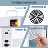 ZMH Mini Kühlschrank 4L Kühlschränke Klein 12V 230 Laufruhe Produktbild-Vorschau 3