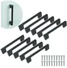 10x Möbelgriff Wide, Schwarz, 160 mm, inkl. Schrauben Produktbild-Vorschau 1