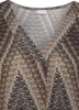 LASCANA Tanktop schwarz-braun-creme bedruckt Größe 32/34 Produktbild-Vorschau 7