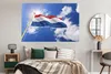 MuchoWow® Poster Die Flagge der Niederlande weht am Himmel Produktbild-Vorschau 4